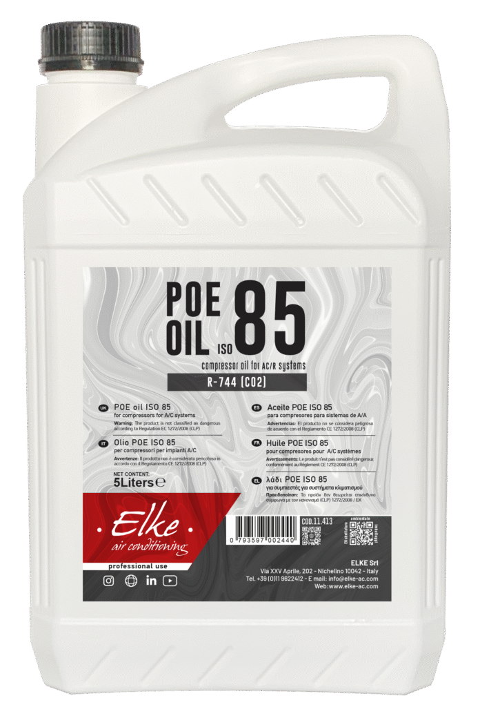 ELKE POE 85 alyva, 5 l – CO2 (R744)