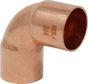 NDL Industries1-1/8” 90° SR alkūnė C x C