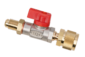 REFCO CA-1/4″SAE-5/16″SAE-R- Rutulinis vožtuvas – 1/4″ SAE X 5/16″ SAE