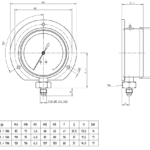 REFCO MR-706-DS-MULTI – Silfoninio tipo manometras (Gallery Image #1)