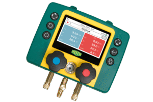 REFCO REFMATE-2 – Skaitmeninis 2 padėčių kolektorius su 2 K tipo temperatūros jutikliais