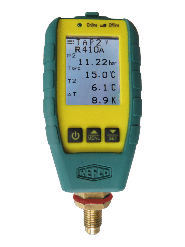 REFCO TAP – Slėgio matuoklis
