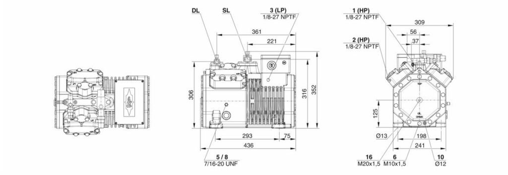 Bitzer Oct410-2014 kompresorius