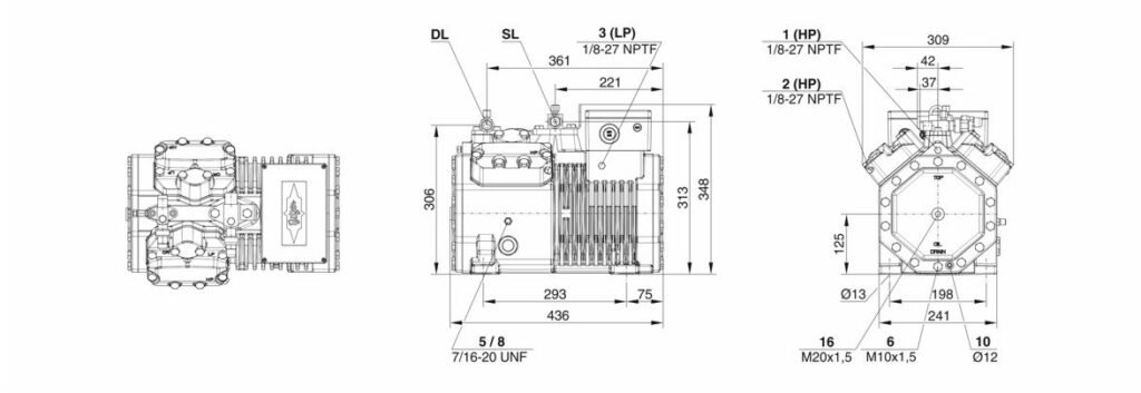 Bitzer Oct410-2014 kompresorius