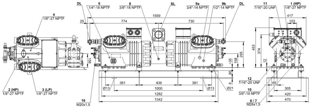 Bitzer dot2Tandem2013 kompresorius