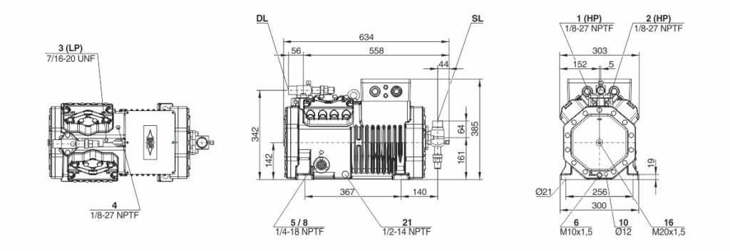 Bitzer Oct410-2014 kompresorius
