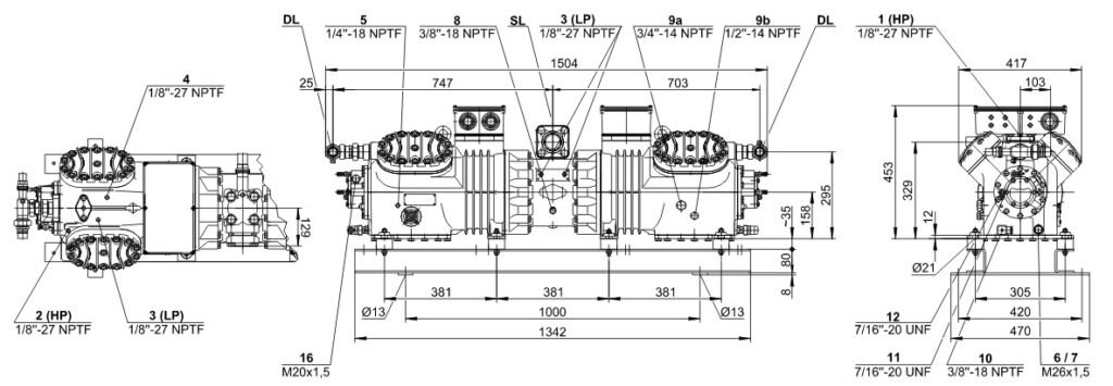 Bitzer dot2Tandem2013 kompresorius