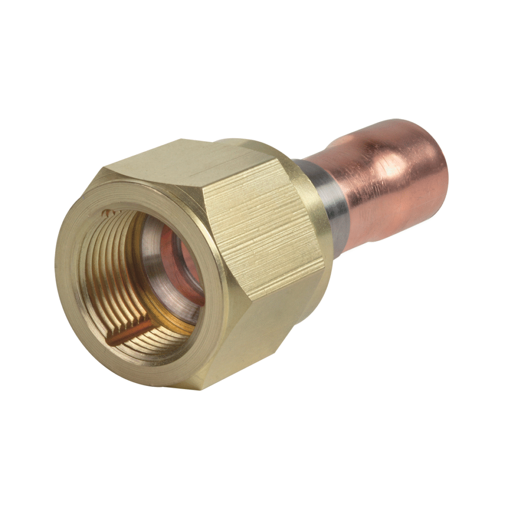 Kūginis adapteris (flare) FREDDOX, metrinis FA-6M SAE 3/4” × 18 mm