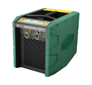 REFCO ENVIRO-DUO-EX – Šaltnešio surinkimo stotelė, 2 stūmokliai, 1 HP / 0,75 kW, 220-240 V