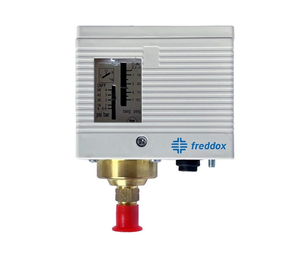 Valdymo slėgio jungiklis FREDDOX HP, rankinis